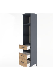 Hyperion Dolap 4 Raflı 3 Çekmeceli 44x44x221 - S61M099V6B