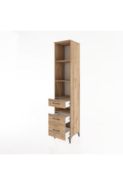 Hyperion Dolap 4 Raflı 3 Çekmeceli 44x44x221 - S61M099V9B