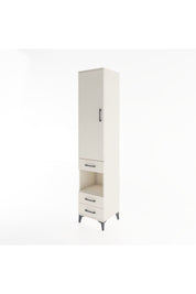 Hyperion Dolap 4 Raflı 3 Çekmeceli Tek Kapaklı 44x44x221 Aytaşı-Aytaşı