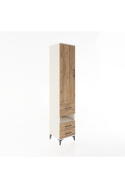 Hyperion Dolap 3 Raflı 3 Çekmeceli Tek Askılı 44x44x221 Aytaşı-Çam