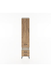 Hyperion Dolap 3 Raflı 3 Çekmeceli Tek Askılı 44x44x221 Aytaşı-Çam