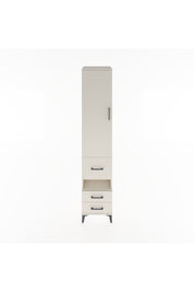 Hyperion Dolap 4 Raflı 3 Çekmeceli Tek Kapaklı 44x44x221 Aytaşı-Aytaşı