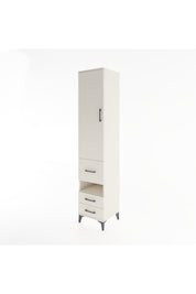 Hyperion Dolap 4 Raflı 3 Çekmeceli Tek Kapaklı 44x44x221 Aytaşı-Aytaşı