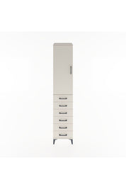 Hyperion Dolap 3 Raflı 6 Çekmeceli Tek Kapaklı 44x44x221 Aytaşı-Aytaşı