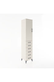 Hyperion Dolap 3 Raflı 6 Çekmeceli Tek Kapaklı 44x44x221 Aytaşı-Aytaşı