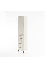 Hyperion Dolap 2 Raflı 5 Çekmeceli Tek Askılı 44x44x221 Aytaşı-Aytaşı