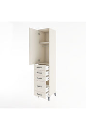 Hyperion Dolap 2 Raflı 5 Çekmeceli Tek Askılı 44x44x221 Aytaşı-Aytaşı