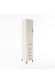 Hyperion Dolap 2 Raflı 5 Çekmeceli Tek Askılı 44x44x221 Aytaşı-Aytaşı