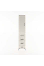 Hyperion Dolap 2 Raflı 4 Çekmeceli Tek Askılı 44x44x221 Aytaşı-Aytaşı