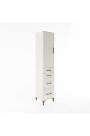 Hyperion Dolap 2 Raflı 4 Çekmeceli Tek Askılı 44x44x221 Aytaşı-Aytaşı