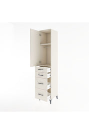 Hyperion Dolap 2 Raflı 4 Çekmeceli Tek Askılı 44x44x221 Aytaşı-Aytaşı