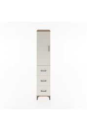 Hyperion Dolap 2 Raflı 3 Çekmeceli Tek Askılı 44x44x221 Çam-Aytaşı