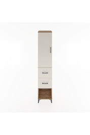 Hyperion Dolap 2 Raflı 2 Çekmeceli Tek Askılı 44x44x221 Çam-Aytaşı