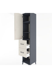 Hyperion Dolap 3 Raflı 2 Çekmeceli Tek Kapaklı 44x44x221 - S61M131V4B