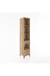 Hyperion Dolap 4 Raflı 3 Çekmeceli 44x44x221 - S61M134V9B