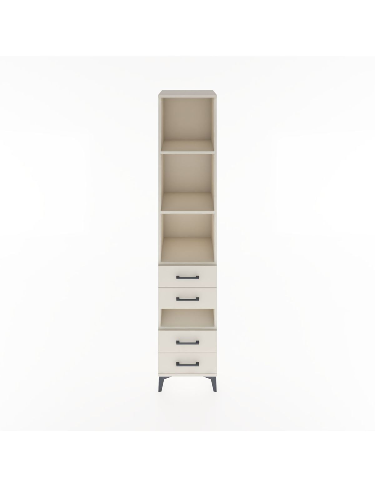 Hyperion Dolap 4 Raflı 4 Çekmeceli 44x44x221 Aytaşı-Aytaşı