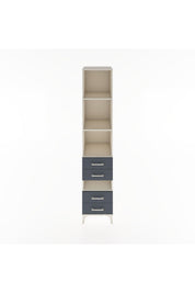 Hyperion Dolap 4 Raflı 4 Çekmeceli 44x44x221 Aytaşı-Antrasit