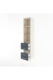 Hyperion Dolap 4 Raflı 4 Çekmeceli 44x44x221 Aytaşı-Antrasit