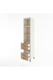 Hyperion Dolap 4 Raflı 4 Çekmeceli 44x44x221 Aytaşı-Çam