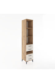 Hyperion Dolap 4 Raflı 4 Çekmeceli 44x44x221 Çam-Aytaşı