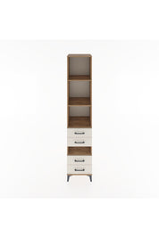 Hyperion Dolap 4 Raflı 4 Çekmeceli 44x44x221 Çam-Aytaşı