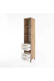 Hyperion Dolap 4 Raflı 4 Çekmeceli 44x44x221 Çam-Aytaşı