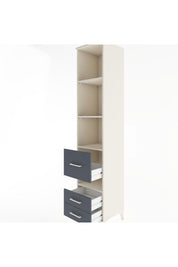Hyperion Dolap 4 Raflı 3 Çekmeceli 44x44x221 - S61M136V2B