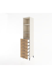 Hyperion Dolap 3 Raflı 6 Çekmeceli 44x44x221 Aytaşı-Çam