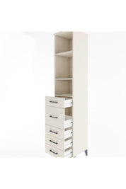 Hyperion Dolap 3 Raflı 5 Çekmeceli 44x44x221 Aytaşı-Aytaşı