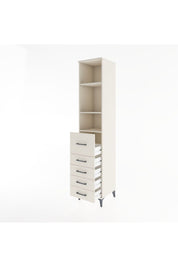 Hyperion Dolap 3 Raflı 5 Çekmeceli 44x44x221 Aytaşı-Aytaşı