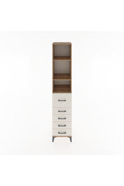 Hyperion Dolap 3 Raflı 5 Çekmeceli 44x44x221 Çam-Aytaşı