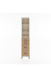 Hyperion Dolap 3 Raflı 4 Çekmeceli 44x44x221 Aytaşı-Çam