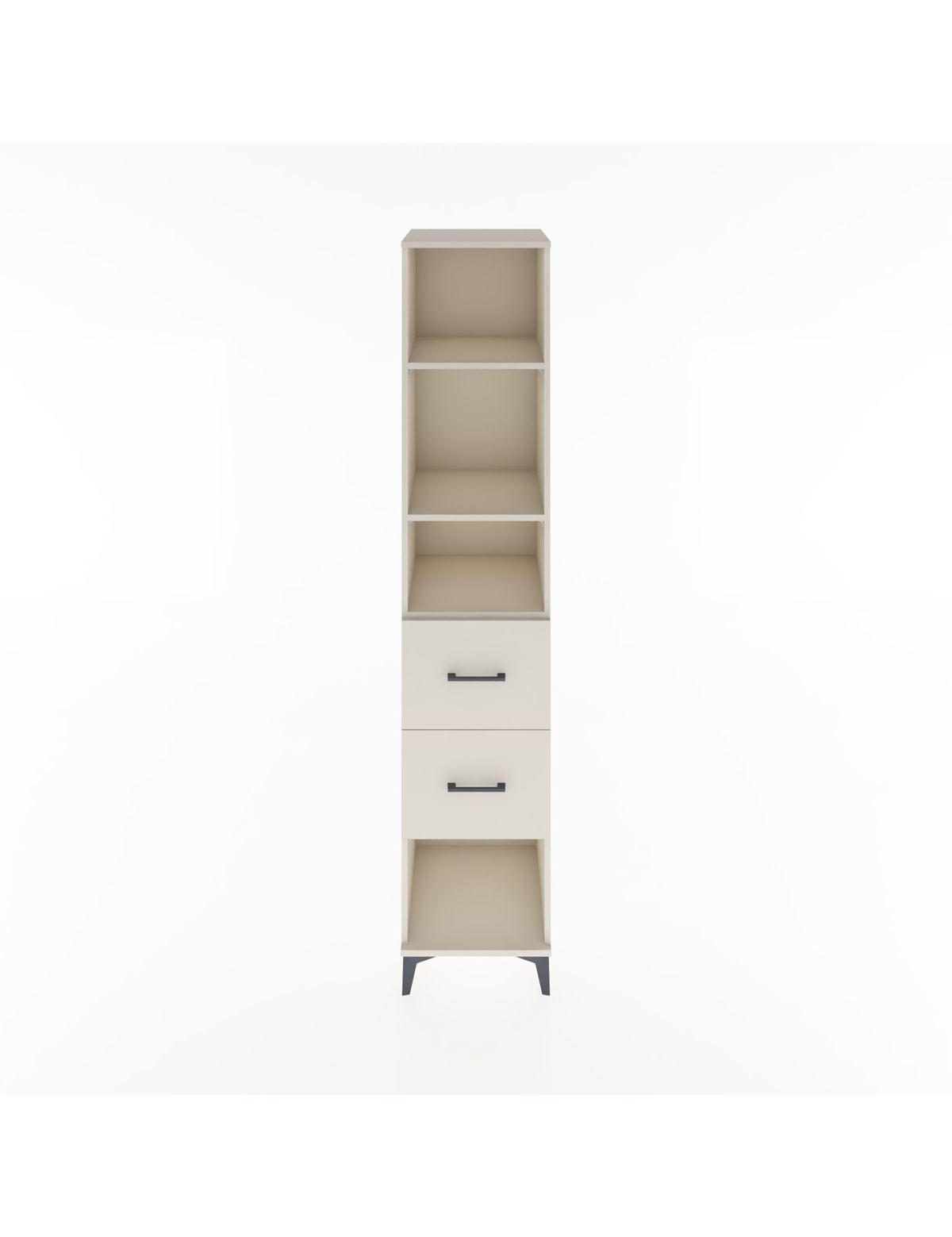 Hyperion Dolap 3 Raflı 2 Çekmeceli 44x44x221 Aytaşı-Aytaşı