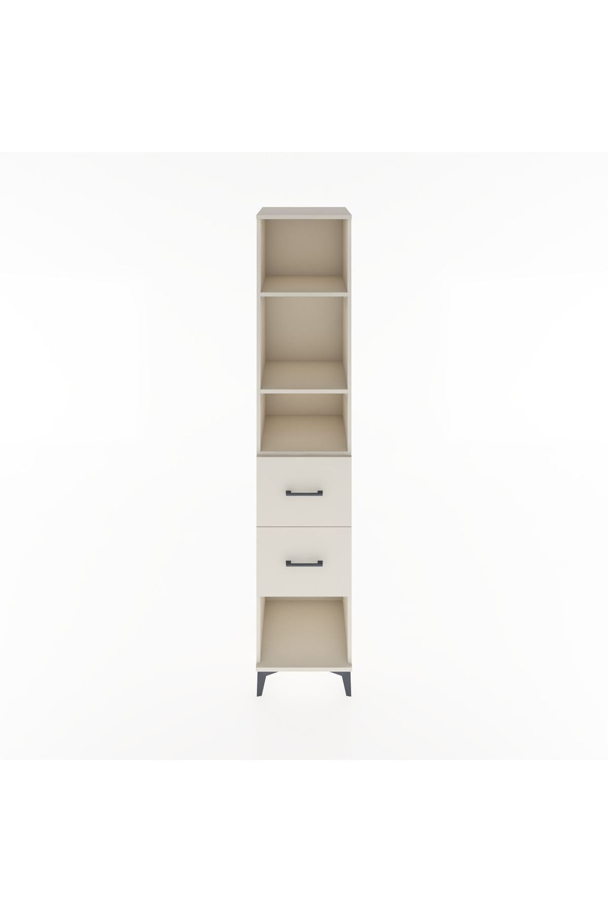 Hyperion Dolap 3 Raflı 2 Çekmeceli 44x44x221 Aytaşı-Aytaşı