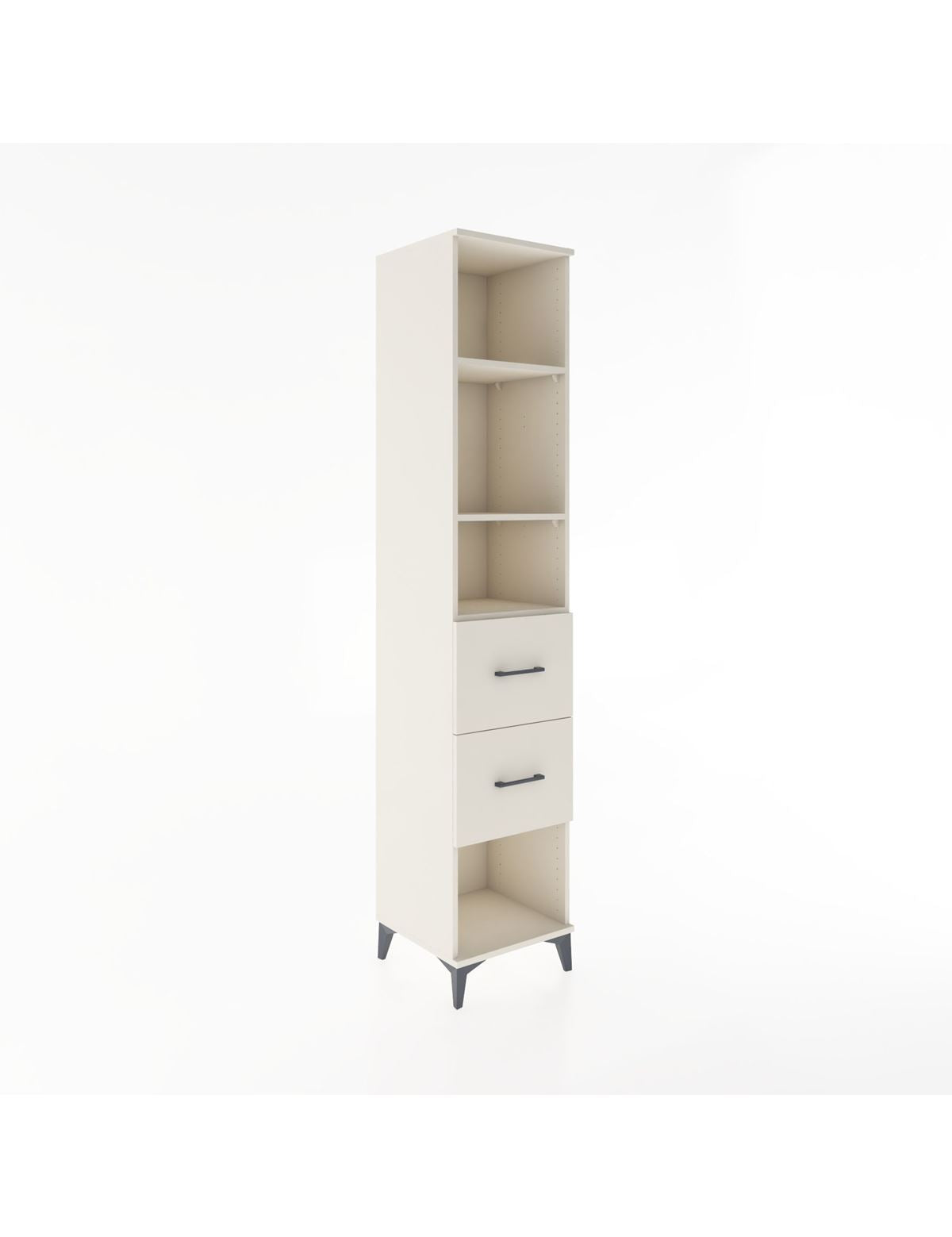 Hyperion Dolap 3 Raflı 2 Çekmeceli 44x44x221 Aytaşı-Aytaşı