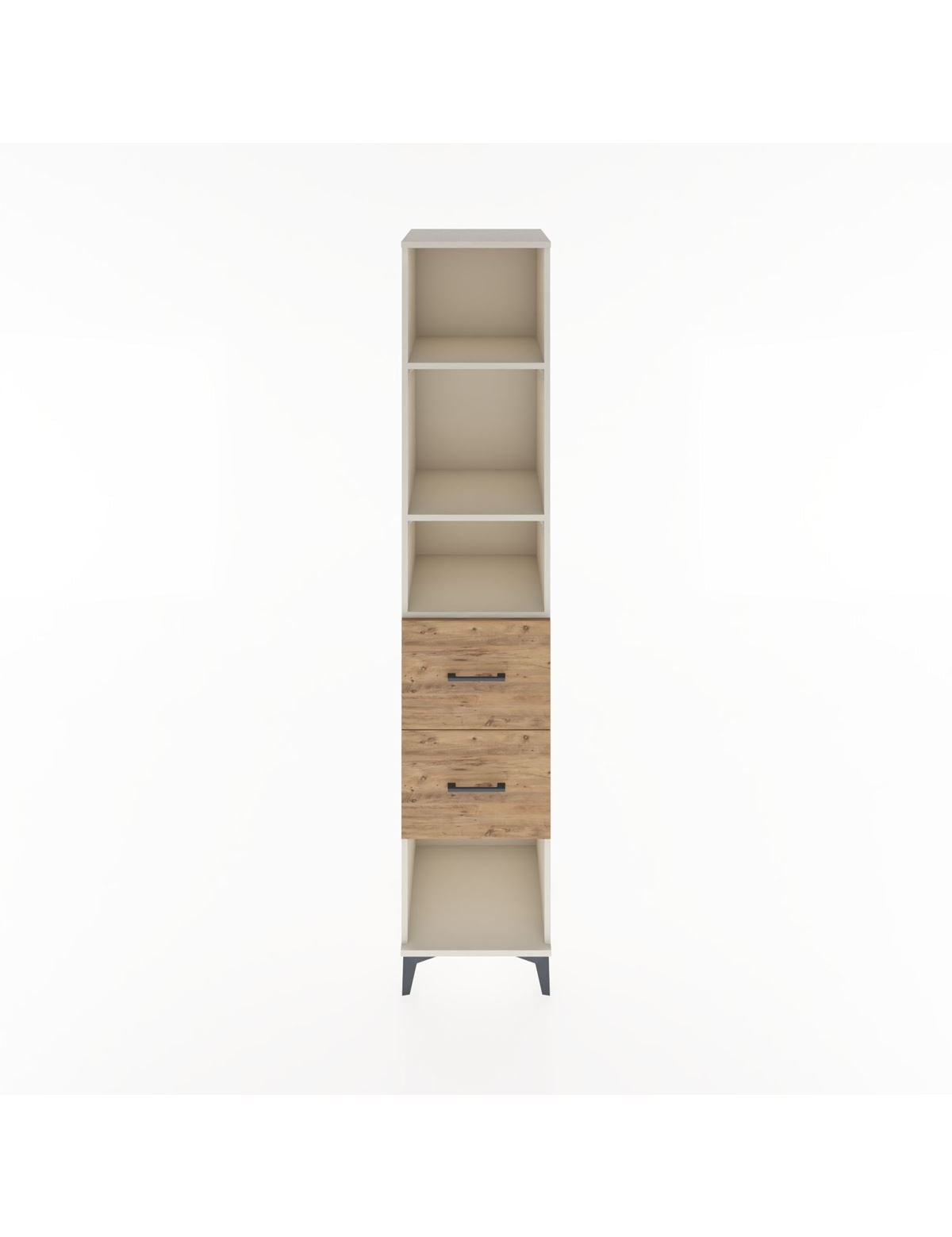 Hyperion Dolap 3 Raflı 2 Çekmeceli 44x44x221 Aytaşı-Çam