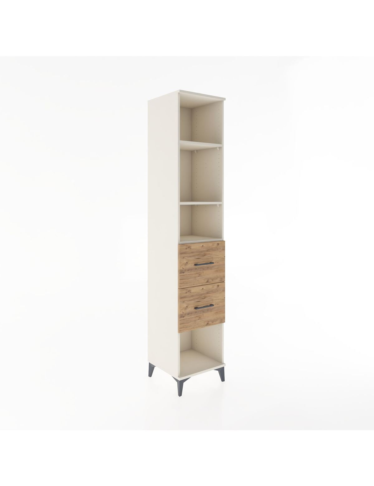 Hyperion Dolap 3 Raflı 2 Çekmeceli 44x44x221 Aytaşı-Çam