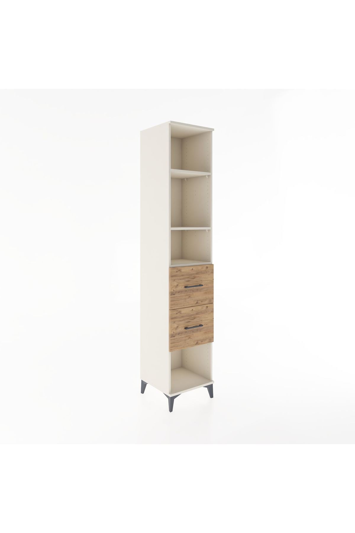 Hyperion Dolap 3 Raflı 2 Çekmeceli 44x44x221 Aytaşı-Çam