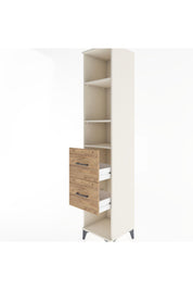 Hyperion Dolap 3 Raflı 2 Çekmeceli 44x44x221 Aytaşı-Çam