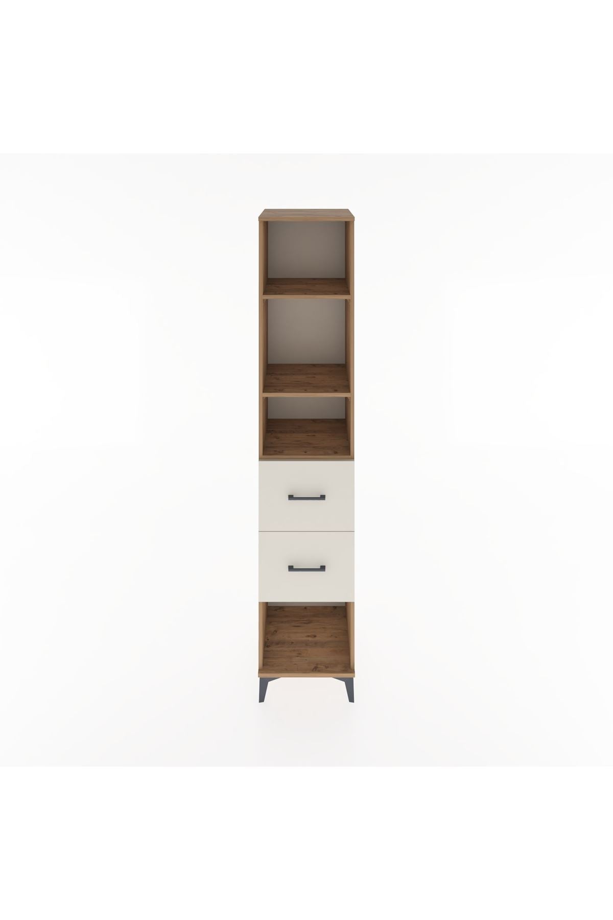 Hyperion Dolap 3 Raflı 2 Çekmeceli 44x44x221 Çam-Aytaşı