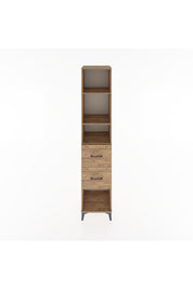 Hyperion Dolap 3 Raflı 2 Çekmeceli 44x44x221 Çam-Çam