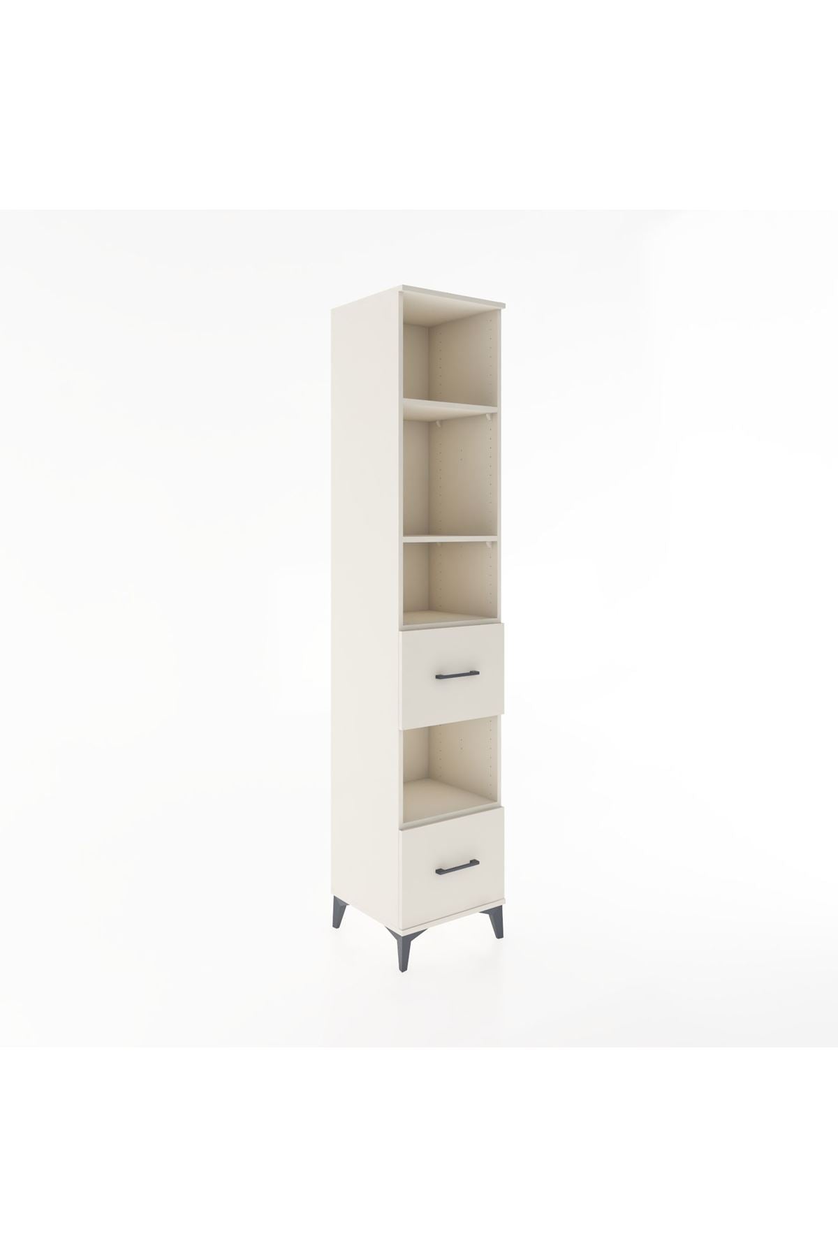 Hyperion Dolap 4 Raflı 2 Çekmeceli 44x44x221 - S61M150V1B