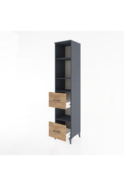 Hyperion Dolap 4 Raflı 2 Çekmeceli 44x44x221 - S61M150V6B