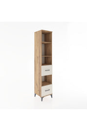 Hyperion Dolap 4 Raflı 2 Çekmeceli 44x44x221 - S61M150V7B