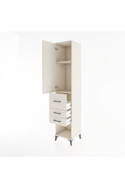 Hyperion Dolap 2 Raflı 3 Çekmeceli Tek Askılı 44x44x221 Aytaşı-Aytaşı