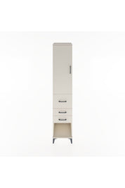 Hyperion Dolap 3 Raflı 3 Çekmeceli Tek Kapaklı 44x44x221 Aytaşı-Aytaşı