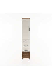 Hyperion Dolap 2 Raflı 3 Çekmeceli Tek Askılı 44x44x221 Çam-Aytaşı