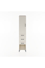 Hyperion Dolap 3 Raflı 3 Çekmeceli Tek Kapaklı 44x44x221 Aytaşı-Aytaşı