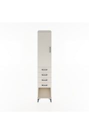 Hyperion Dolap 2 Raflı 4 Çekmeceli Tek Askılı 44x44x221 Aytaşı-Aytaşı