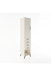 Hyperion Dolap 2 Raflı 4 Çekmeceli Tek Askılı 44x44x221 Aytaşı-Aytaşı